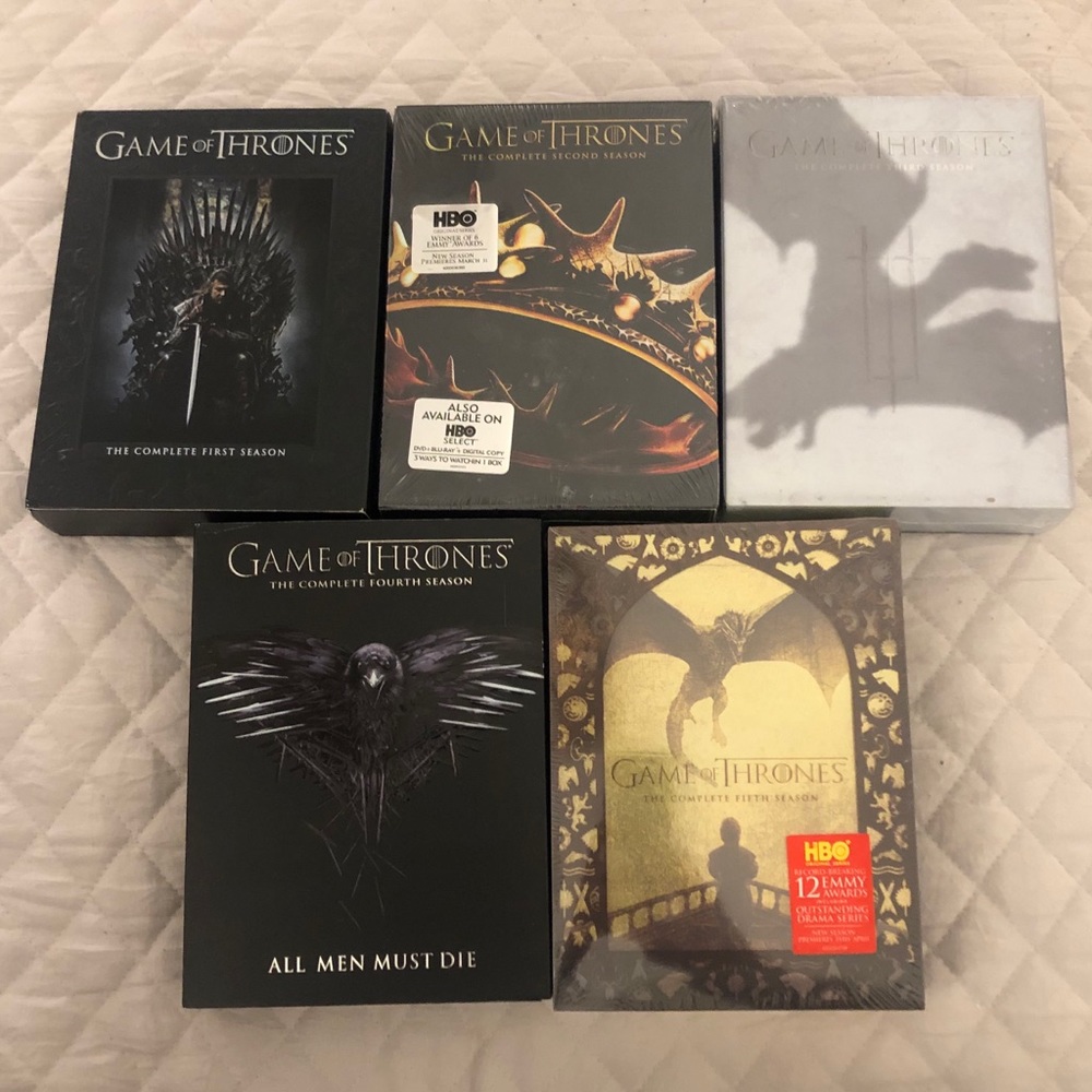 Game of Thrones Season 1-5 DVD